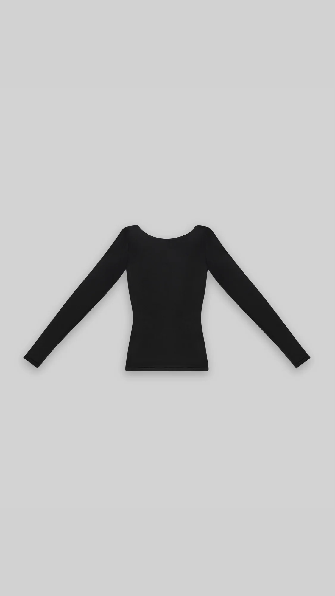 BASICS BOATNECK TOP (BLACK) - Image 4